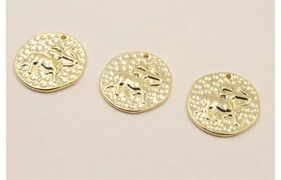 Medalla 16mm latón Dorado Horóscopo SAGITARIO Última Versión