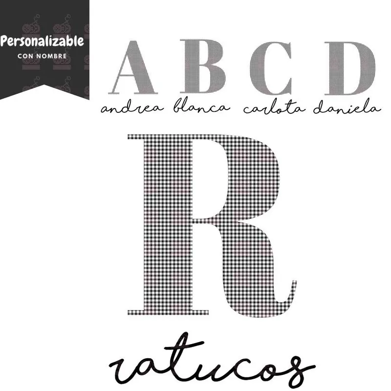 Compra Ahora DTF / TRANSFER INICIAL + NOMBRE 113