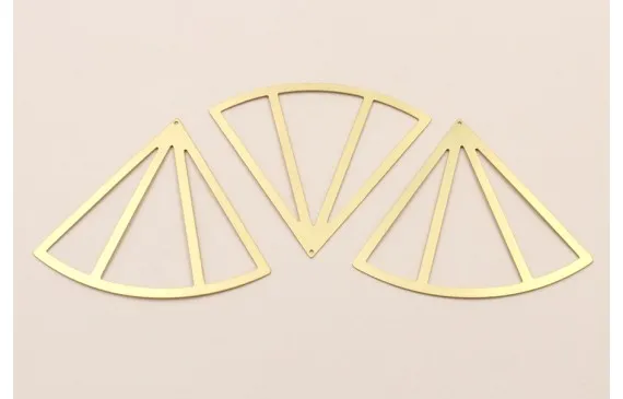 Colagnte Lámina abanico 57-62mm Dorado Mate Precio De Oferta