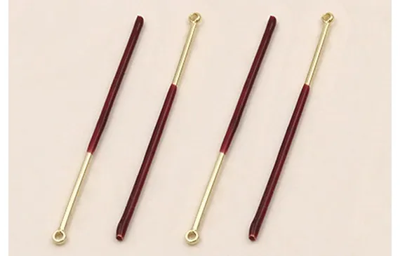 Acero Inox. Listón de 38mm Oro y granate Favorito De Clientes