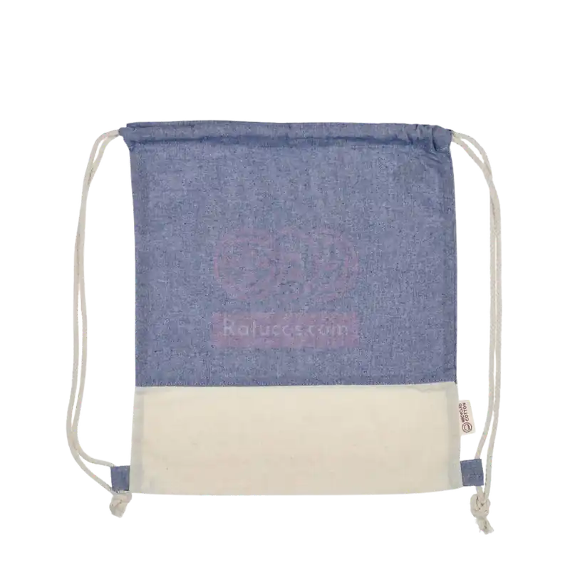 Precio De Oferta MOCHILA SACO COMBINADA CUERDAS AZUL