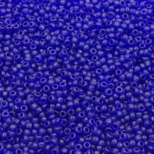 10 gramos de Abalorio 2mm Azul amoratado De Moda
