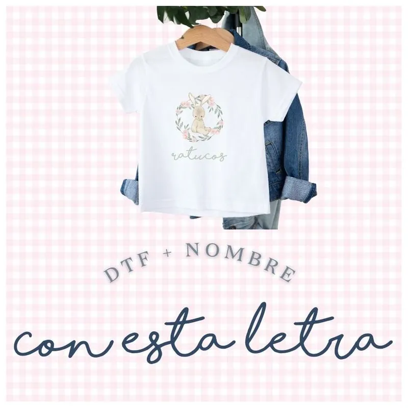 Oferta De Temporada DTF + NOMBRE 010