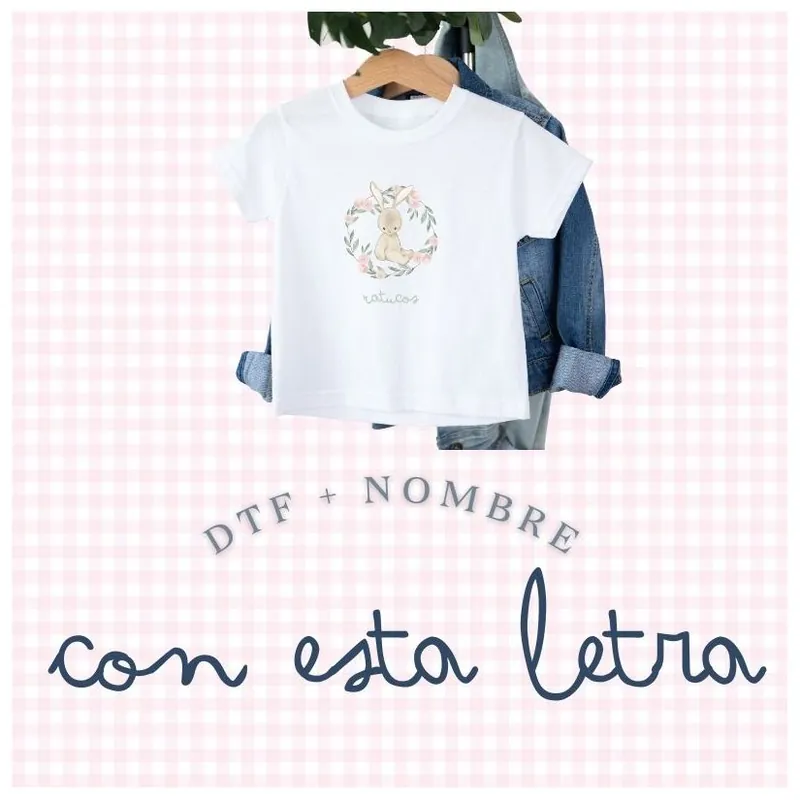 DTF + NOMBRE 007 Envío Exprés