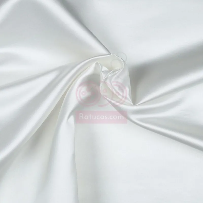 BASE SATEN POLIESTER MARFIL Garantía De Devolución De Dinero