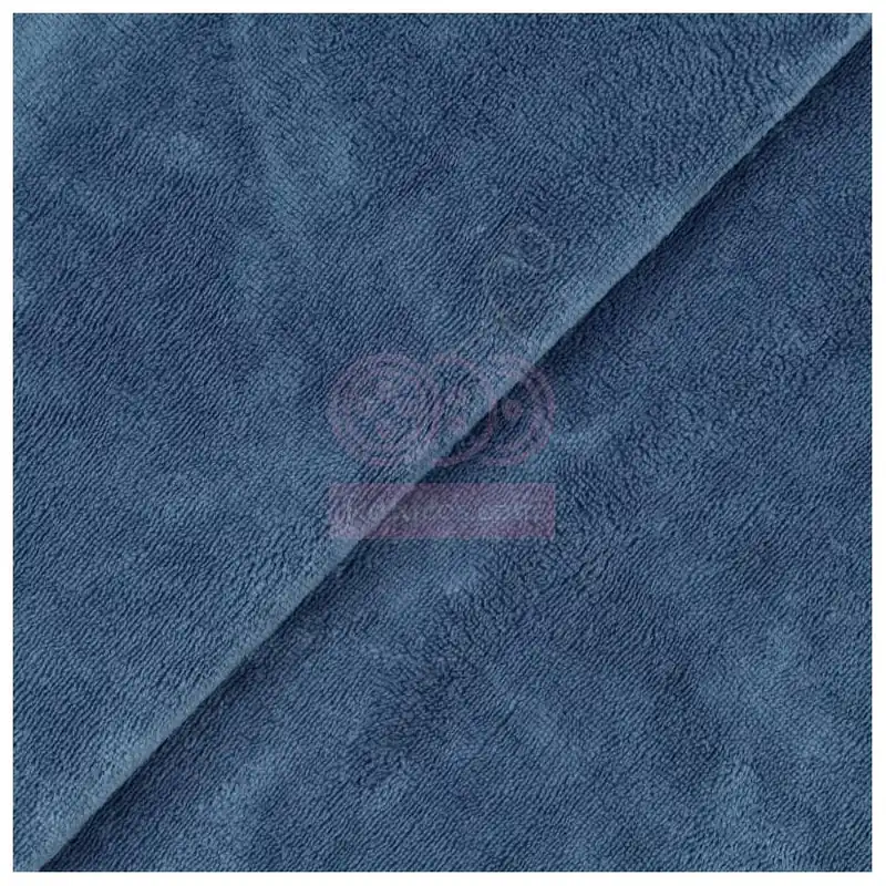 FELPA 40 % BAMBU AZUL PIERRE SERIE DOBLE CARA Liquidación