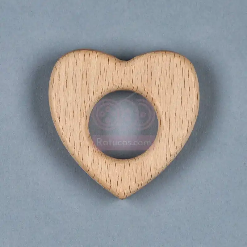 Envío Inmediato FORMA MADERA CORAZON