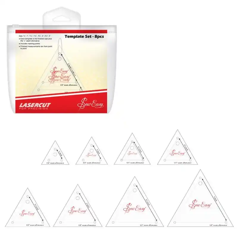 Nuevo Modelo Juego de plantillas patchwork