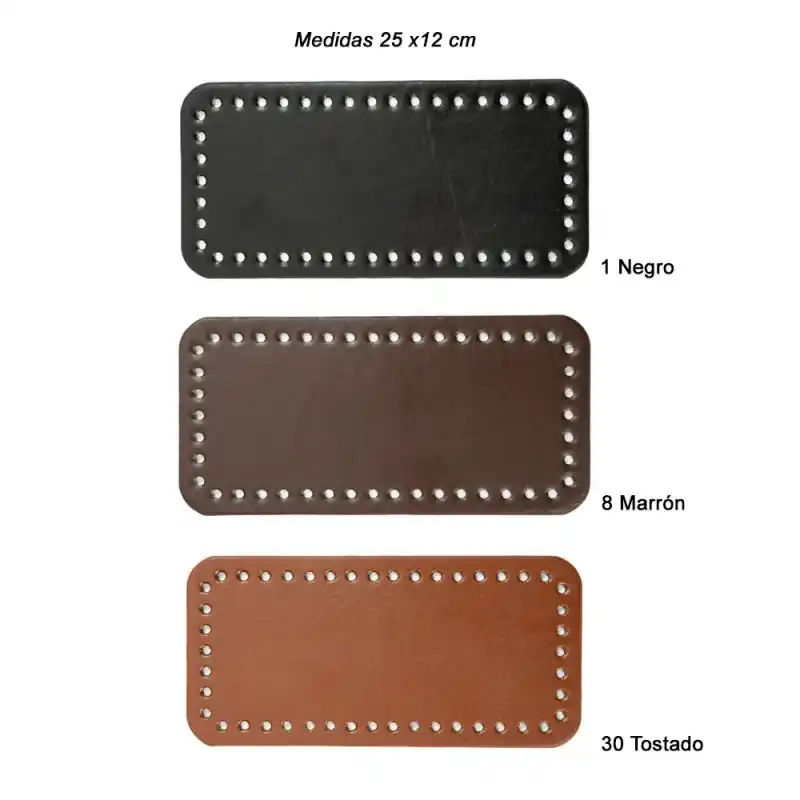 Base de bolso rectangular polipiel Ordena Ya