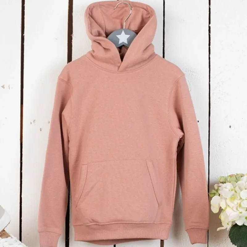 SUDADERA KIDS CANGURO ROSA CAPUCHA Precio Rebajado