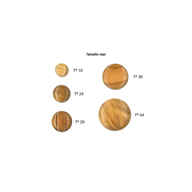 BOTON 7080 MADERA (Dnas) Precio Reducido