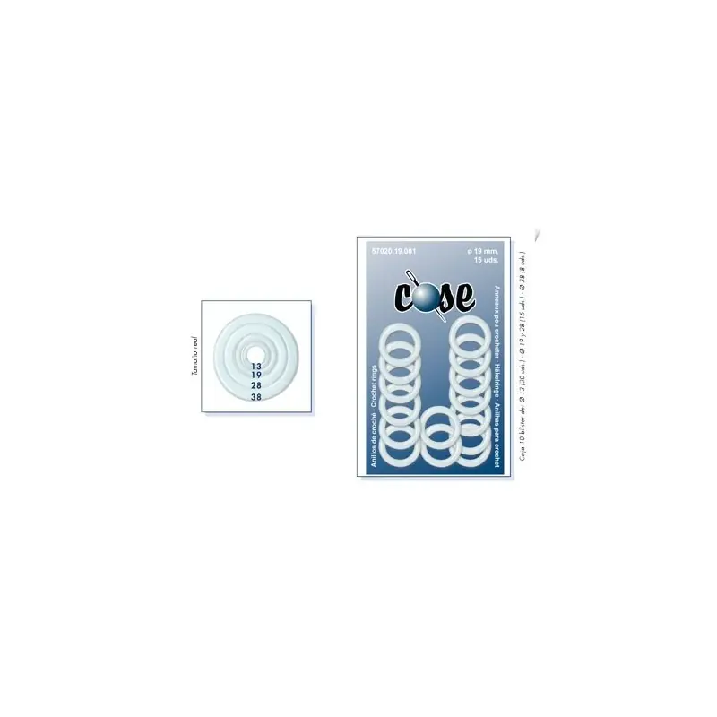 Auténtico ANILLA PLEX 57020 (Caja)