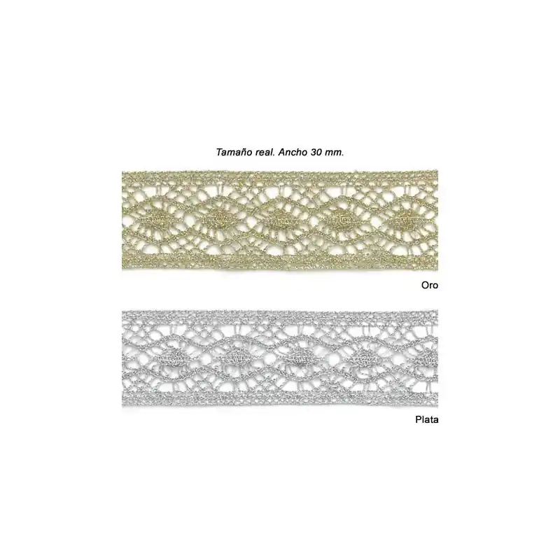 ENCAJE METAL 2034 (Metros) ENTREDOS Comprar En Línea