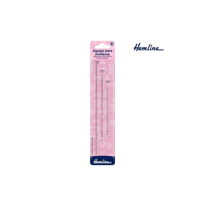 AGUJA MUÑECAS H213 (Blister 3 unidades) Última Versión