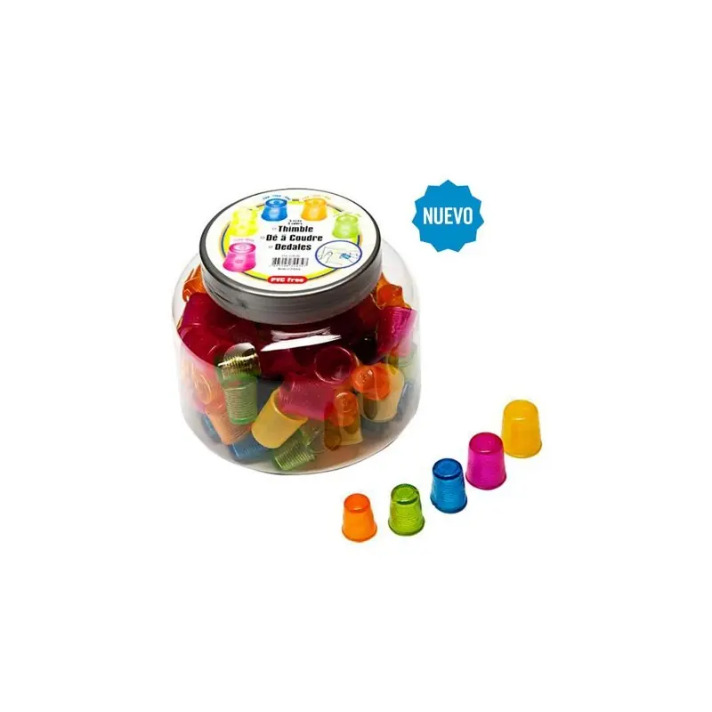 TARRO DEDAL SILICONA DJ226B (100 Unidades) Última Versión