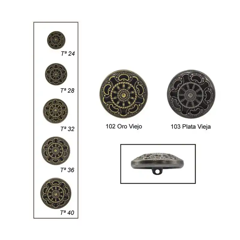 BOTON METAL 743152 (Unidades) Oferta Flash
