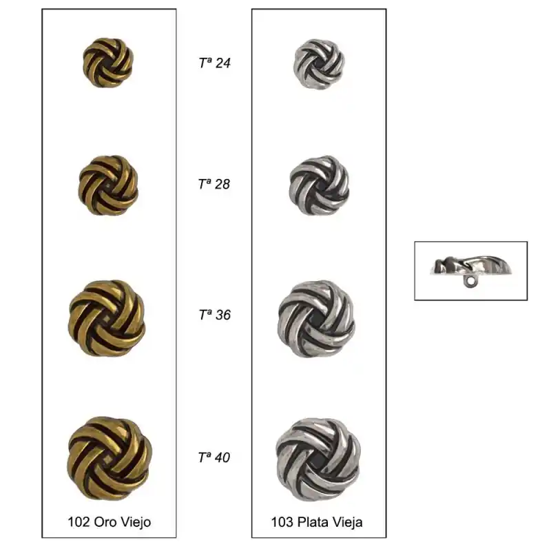 BOTON METAL 743320 (Unidades) Solo Hoy