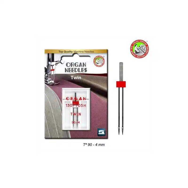 Precio Económico AGUJA MAQUINA TWIN 090-4,0 (Blister 1 uds)