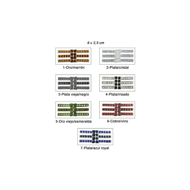 Premium BROCHE SIMIL STRASS 682184 (Unidad)