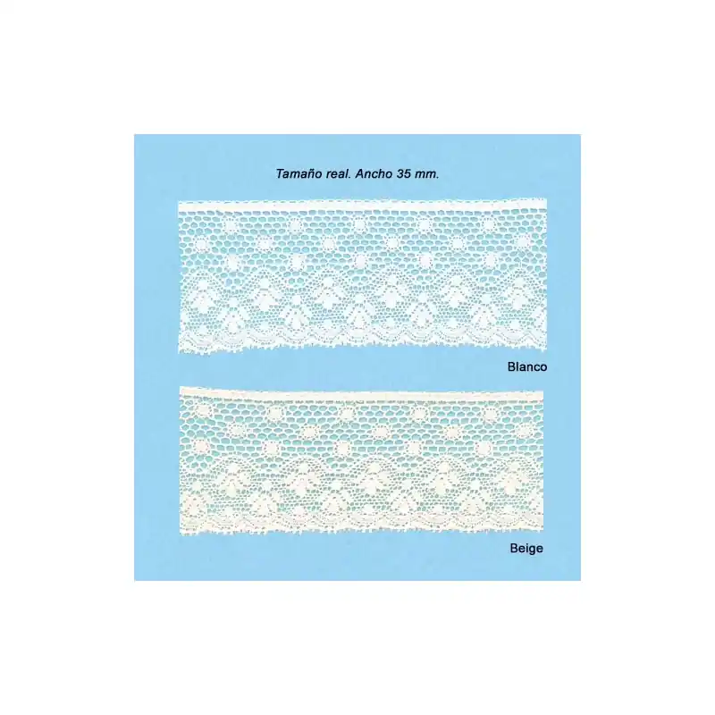 ENCAJE VALENCIENNE 4525 (Metros) Original
