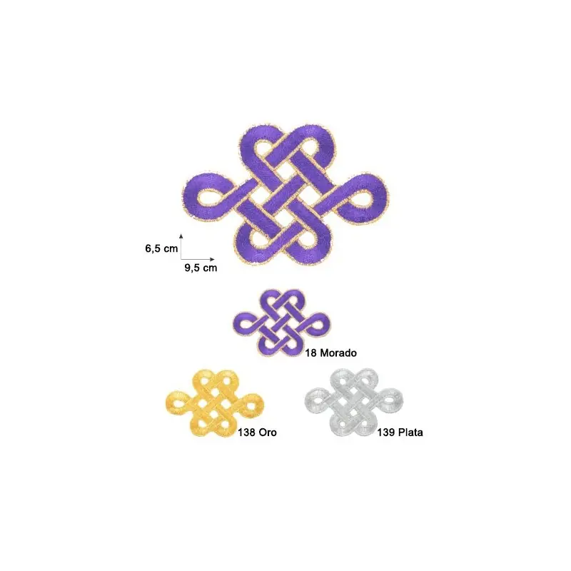 APLICACION BORDADA 3289 (Unidad) TERMOADH. Certificado
