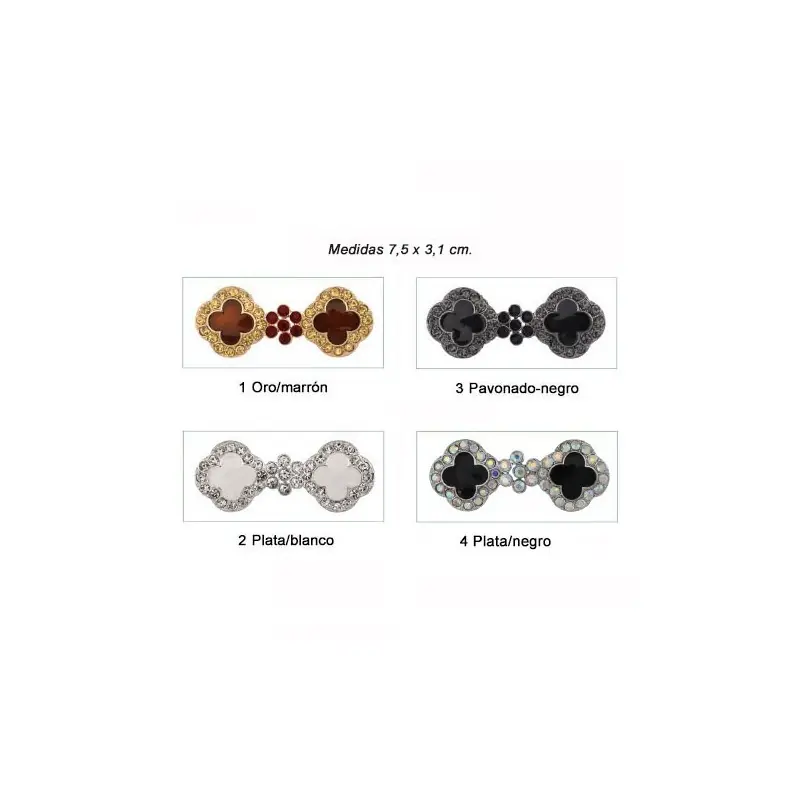 Alta Calidad BROCHE SIMIL STRASS 682195 (Unidad)