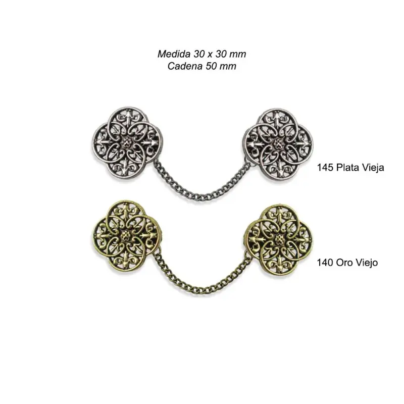 Descuento BROCHE 7584 METAL MANITAS (Unidad)