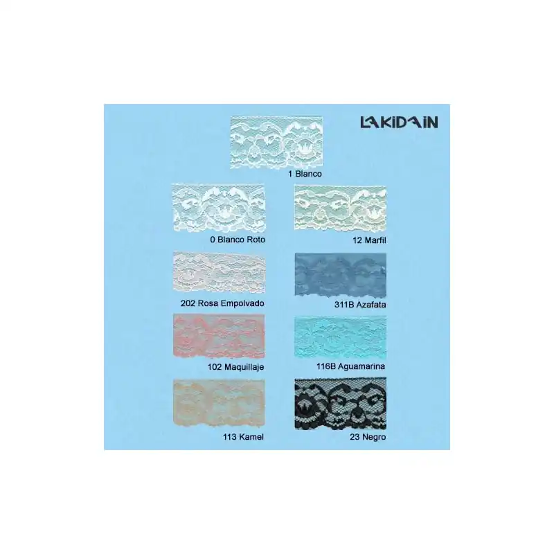 Solo Hoy ENCAJE ALGODON 6000 (Metros) 30mm