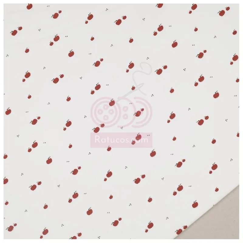 Oferta Especial PUNTO CAMISETA MANZANAS TERRACOTA