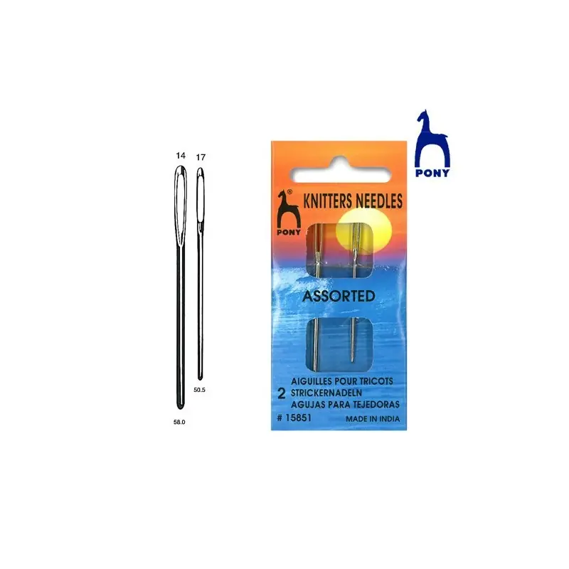 AGUJA TEJEDORA S/PUNTA 15851 (Blister 2 uds) Rebajas