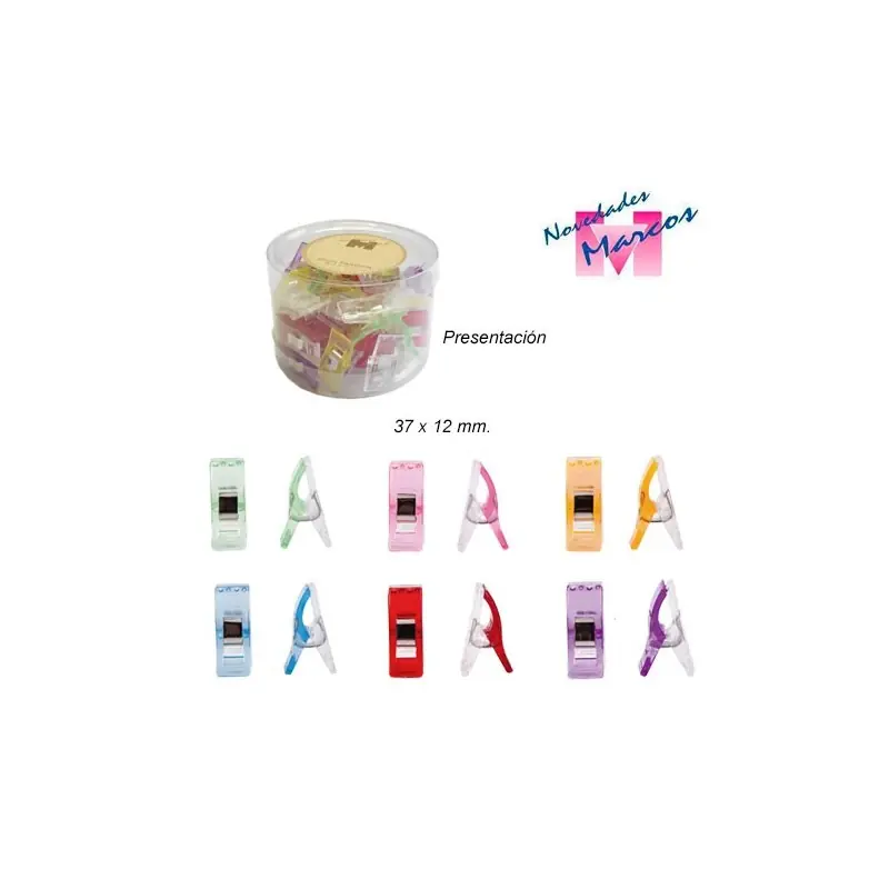 Pago Seguro PINZA PLASTICO COSTURA FR1050 (Caja 40 uds)