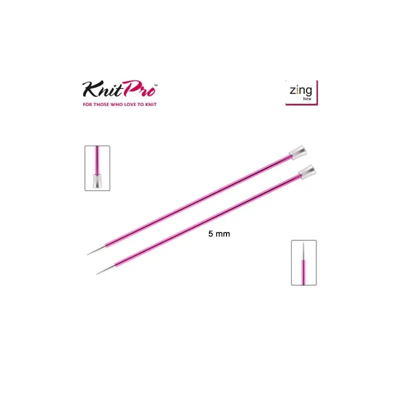 Promoción Exclusiva AGUJA TRICOTAR 47331 METAL ZING 5mm (Par)