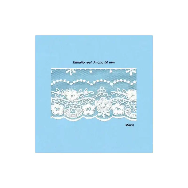 Bestseller ENCAJE TUL BORDADO 42448.1 (Metros)