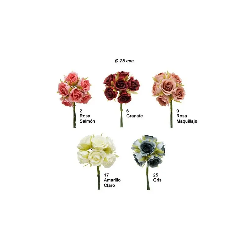 Nuevo Modelo RAMILLETE 6 ROSAS 343237 (Unidad)