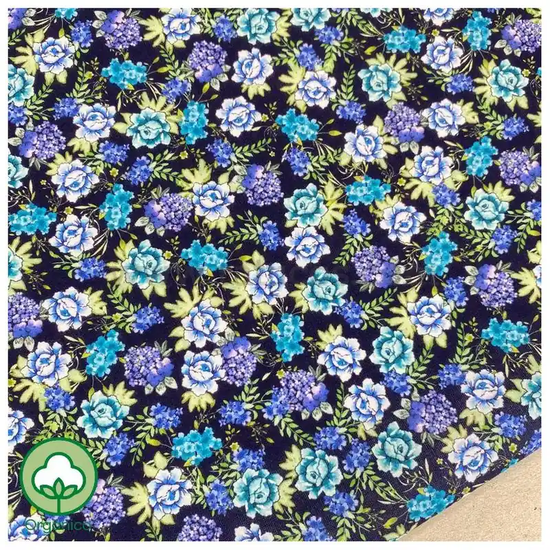 Stock Limitado VOILE BATISTA FLORES LUZ MARINO