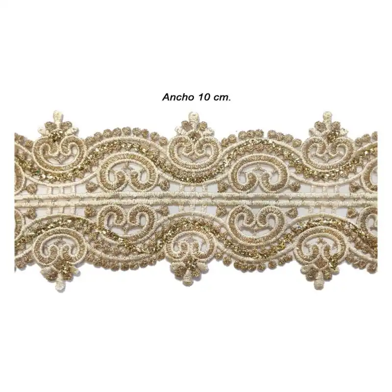 Bestseller Galón Bordado Metalizado