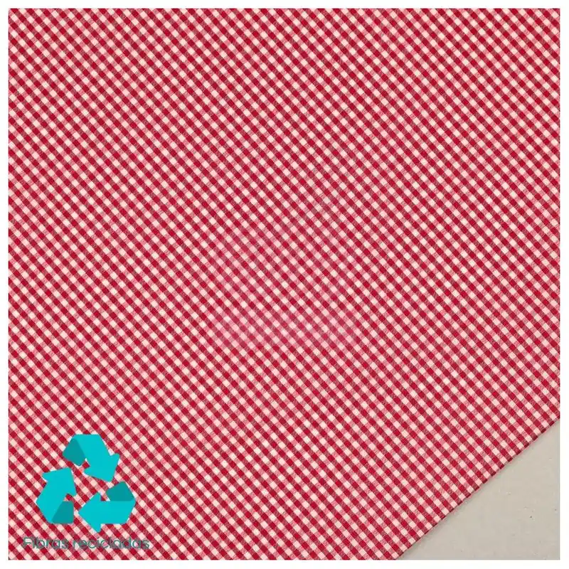 VICHY COLEGIAL 0.3 cm ROJO De Moda