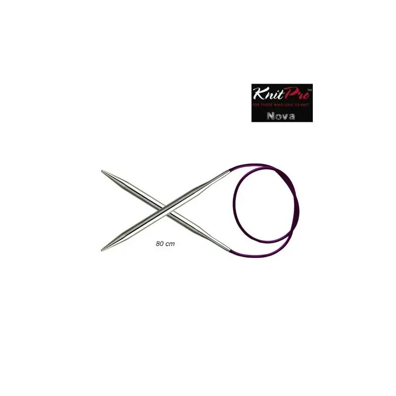 AGUJA CIRCULAR+CABLE 10322 80cm 2,5mm(Par) Barato