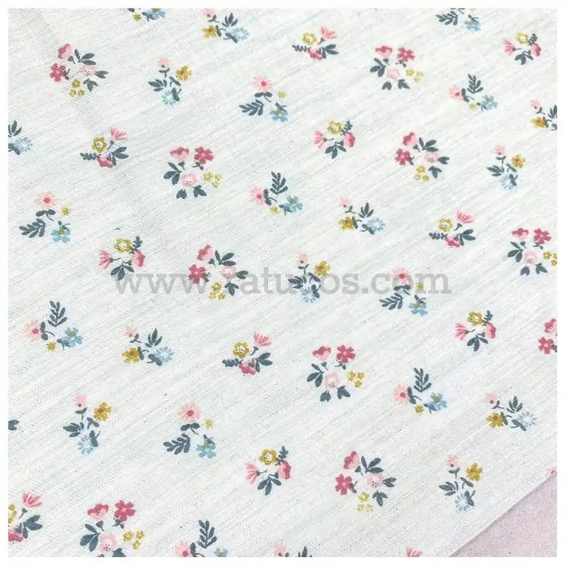 VISCOSA FLORES SANZ VERDE Artesanal