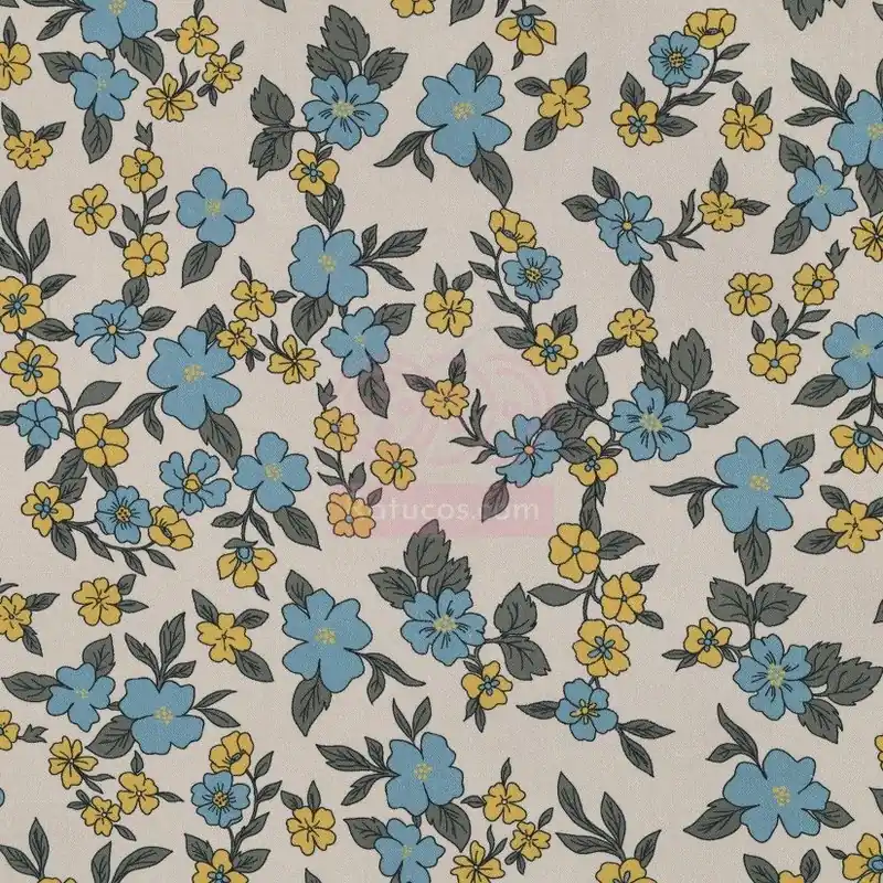 VIYELA FLORES NELIA AZUL Precio De Fábrica