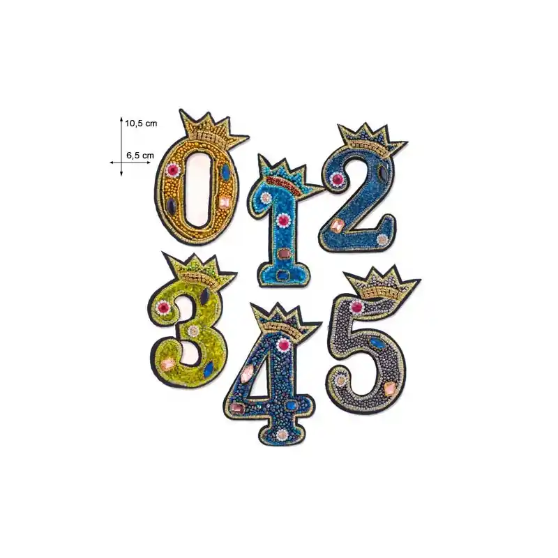 Compra Hoy APLICACION SET NUMEROS PIEDRAS 05585 (Unidad)