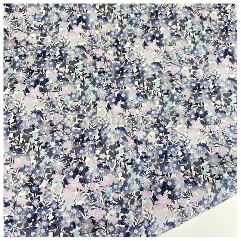 VOILE FLORES MAITANE VIOLETA Pedido Al Por Mayor