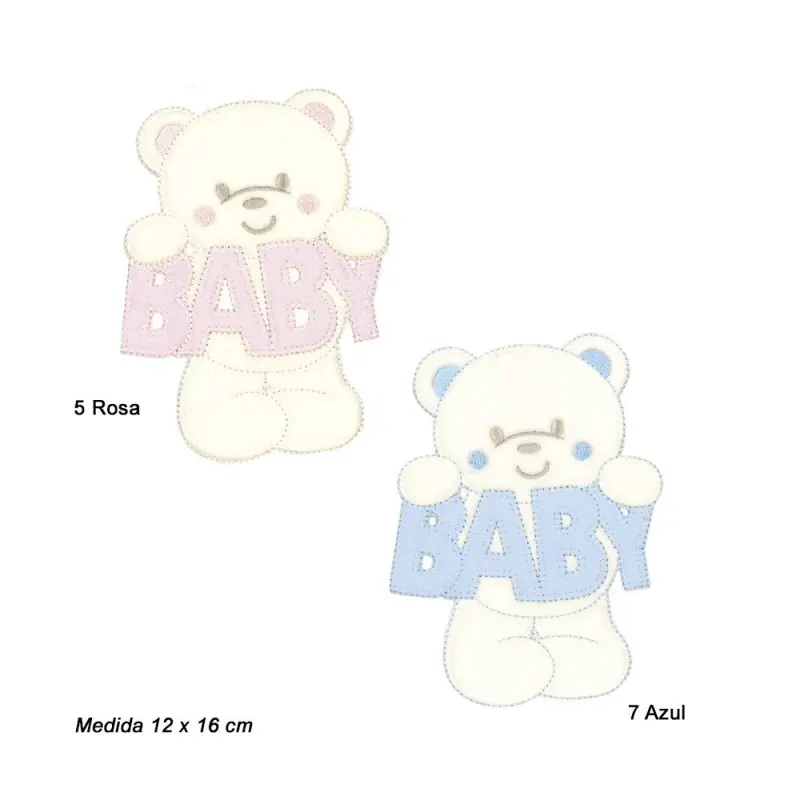 Compra Hoy Aplicación Infantil Bordada Osito Baby
