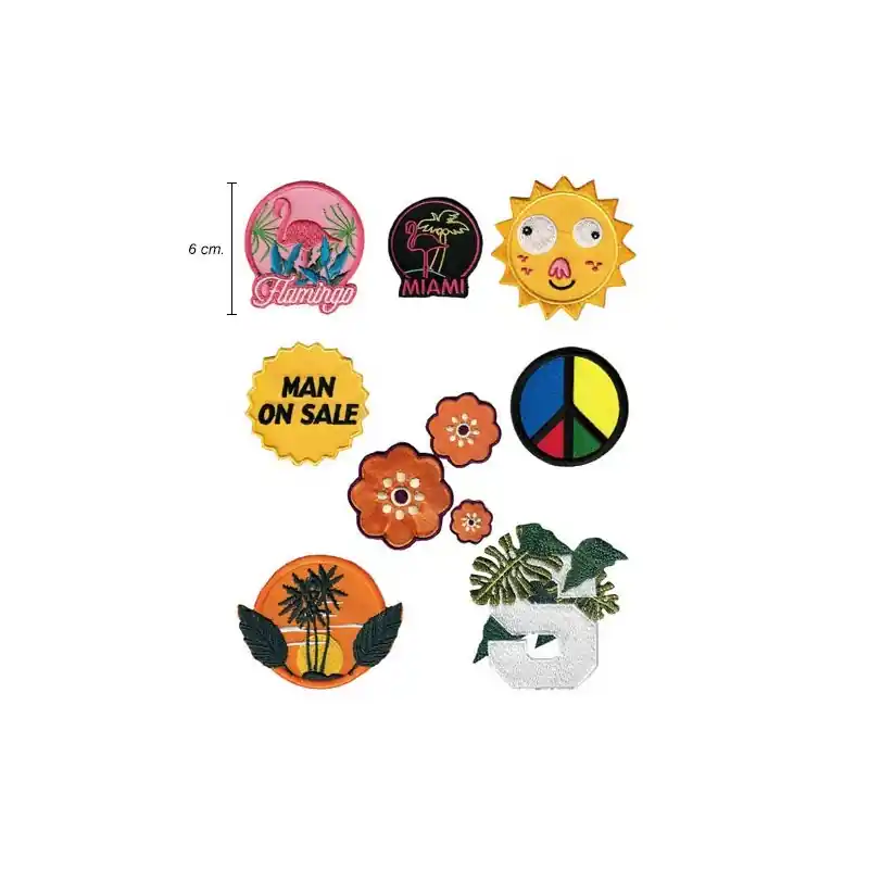 Nueva Colección EXP. APLICACION 8239 (8 Unidades) BORDADAS
