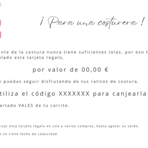 TARJETA REGALO Solo Por Tiempo Limitado