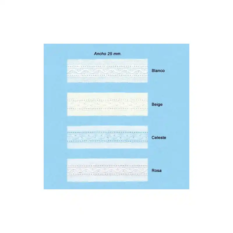 Envío Inmediato BORDADO 31499 (Metros) ENTREDOS