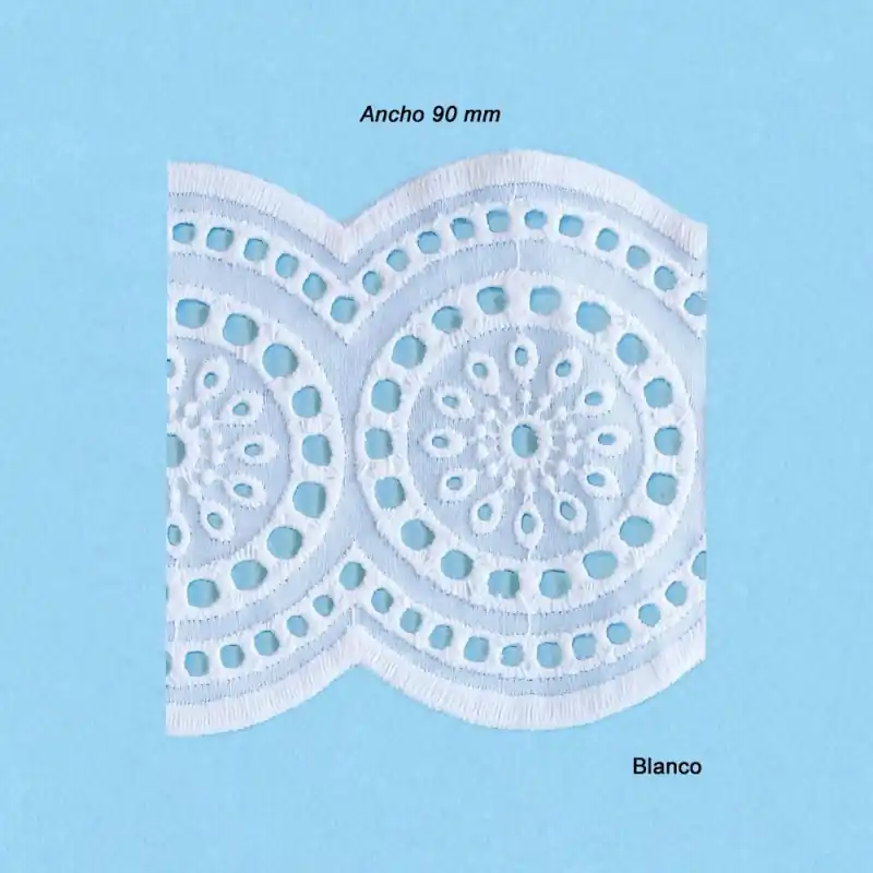 Bordado batista entredos Oferta Especial