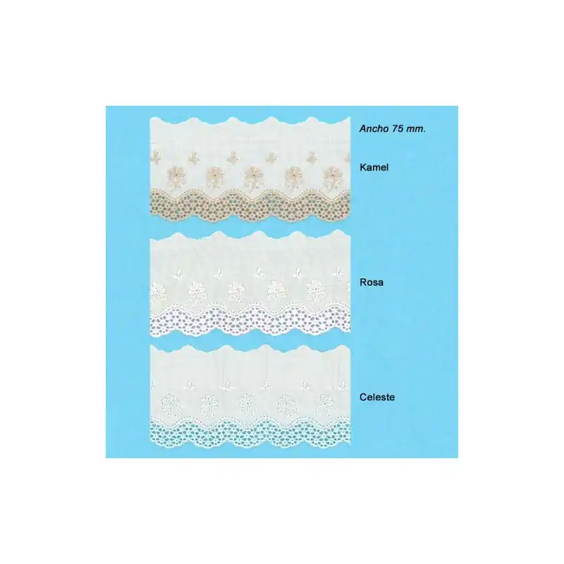 Última Versión BORDADO 50006-CRUDO (Metros)