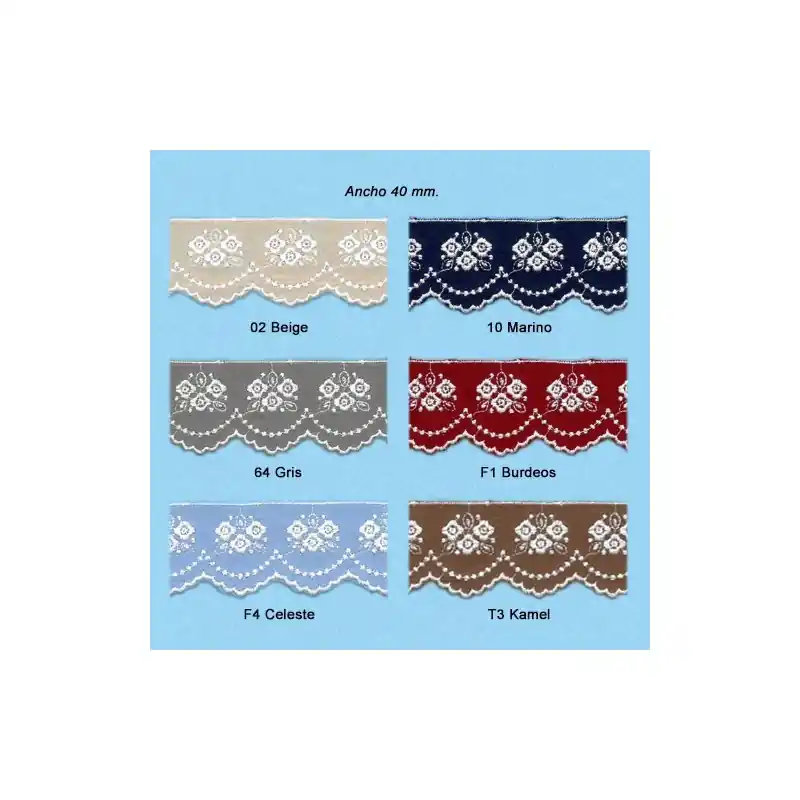 Compra Hoy BORDADO I003 (Metros) SEMILINO