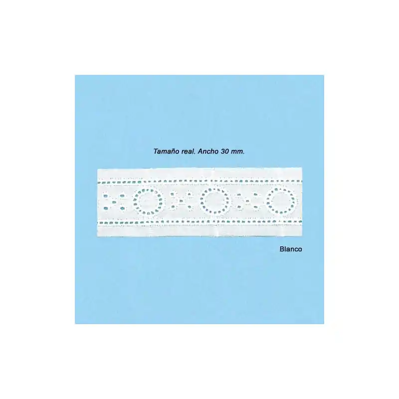 Pedido Al Por Mayor BORDADO 218625 (Metros) ENTREDOS